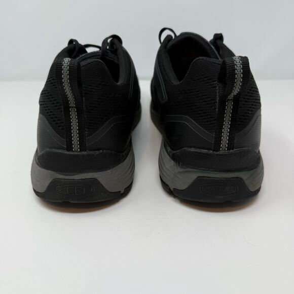 Keen Utility Shoes Men's 12D Black Composite Toe Work Shoes Rugged Comfort - Picture 7 of 14